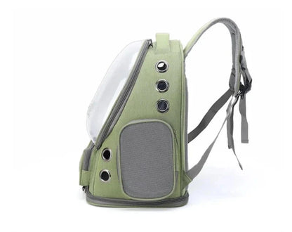 Snuffle Snouts Transparent Pet Cat Carrier Bag Outdoor Travel Backpack for Cats Small Dogs Breathable Cat Carrying Bag Pet Supplies